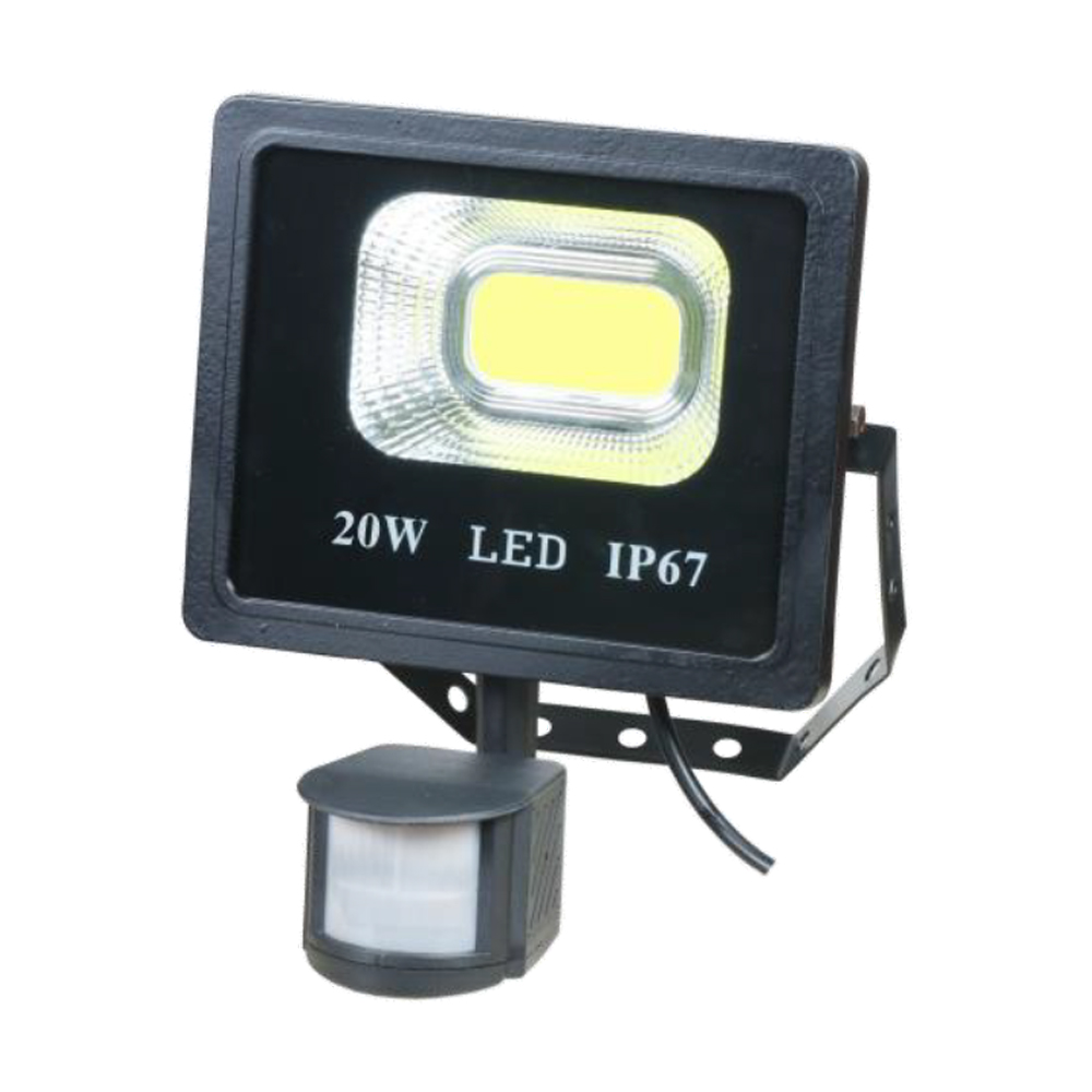 LED  20W 戶外白光感應燈