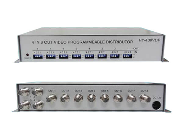 HY-408VDP 視頻多重可編分配器(4 入 8 出)
