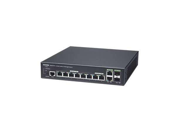 10 埠 VIVOCAM L2 管理型 PoE 交換器