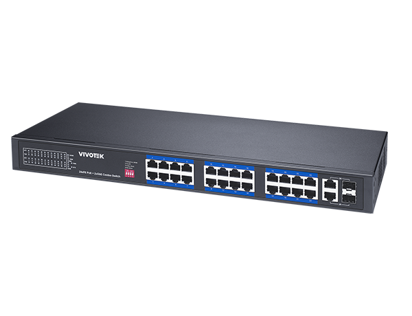 26 埠非管理型 PoE 交換器