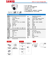 VK-TW5100DWMN 5MP紅外線半球攝影機