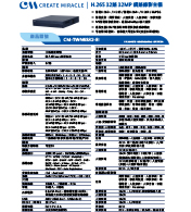 CM-TWN6832-EI H.265 32路 32MP 網路錄影主機