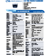 CM-IPSD39204UE-GN 2MP 四倍 快速球紅外線網路攝影機