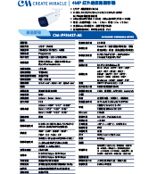 CM-IPF3441T-AS 4MP 紅外線網路攝影機