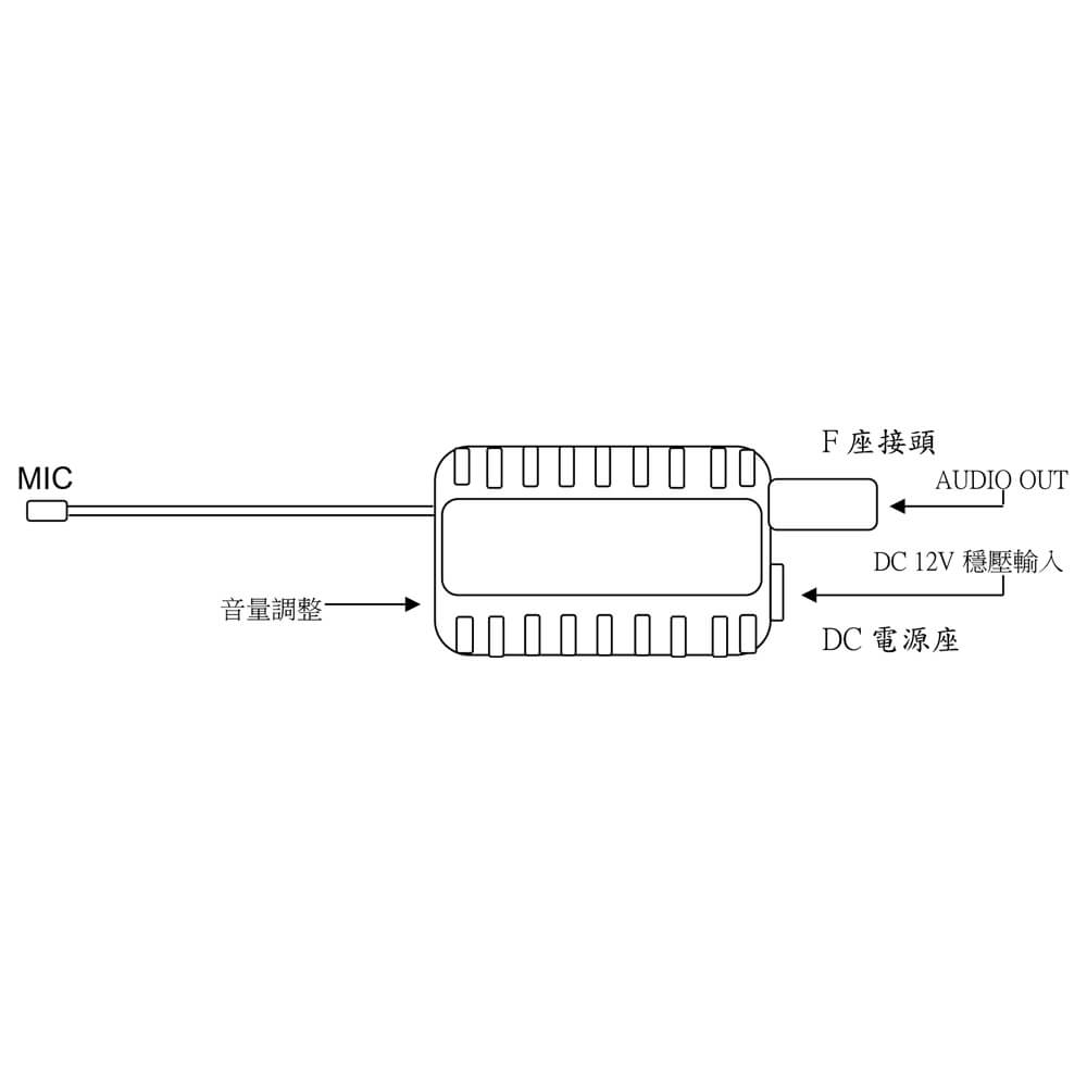 MIC-101A  麥克風集音器