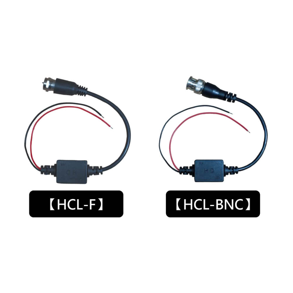 HCL-F、HCL-BNC 雙絞線傳輸器-紅黑線